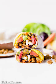Maybe you would like to learn more about one of these? Roasted Chickpea Veggie Wraps With Turmeric Hummus And Tahini Dressing Gluten Free Vegan Bakerita