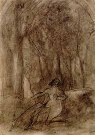 Le Christ Au Jardin Des Oliviers By Jean Baptiste Camille Corot Past Jardin Jean