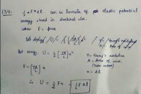 Section the flow energy heat and work chemical reactions. Can 1 2 F Deltal Be The Formula Of Elastic Potential Energy Stored In Stretched Wir