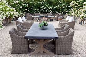 Outdoor Dining Furniture Trends Becki Owens Patio Dining Furniture Restoration Hardware Outdoor Rustic Patio