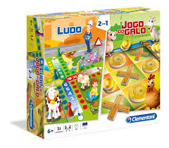 Receberá alguns anéis coloridos para colocar nos quadrados. Ludo Jogo Do Galo Clementoni