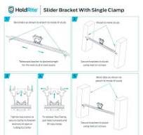 HOLDRITE 10 in. to 16 in. Telescoping Galvanized Slider Pipe ...
