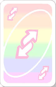 Uno reverse cards have been included in virtually every version of the uno card game and have achieved a level of fame as a meme that is unsurpassed. Pastel Rainbow Uno Reverse Card Eskiz