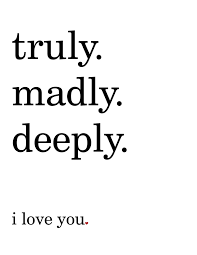 Truly, madly, deeply by jeannie moon is a barefoot bay kindle world book. Deeply Madly In Love Quotes Quotesgram