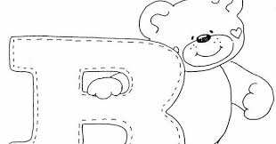 Okuloncesi Birlik Sevimli Harfler Boyama Sayfasi Aplike Desenleri Desenler Alfabe