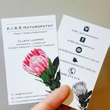 New Year New Business Cards Inlove Vistaprint Vistaprint Happiness Business Local Brisbane Naturopath Flowerther Business Cards Herbalist Cards