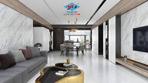PHÒNG KHÁCH SẼ KHÔNG ĐƠN ĐIỆU VỚI CÁC MẪU GẠCH ỐP TƯỜNG Ý MỸ