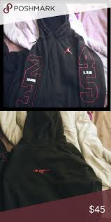Air Jordan Hoodie Black And Red Xl Jordan Pullover Hoodie With Images Sweatshirt Shirt Black Jordan Hoodie Pullover Hoodie