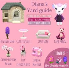 Diana S Yard Guide Salemacnh Animal Crossing Funny Animal Crossing Characters Animal Crossing Villagers