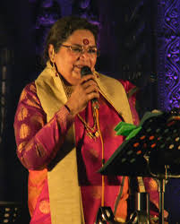 Usha Uthup Wikipedia She needs answers of who sent the goons to attack her she keeps her foot on his chest and makes him answer from marathi movie gadbad ghotala.