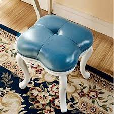 Quisilife Bedroom Dressing Table Stools Creative Makeup Vanity Stool Piano Shoe Bench Clover Design Dressing Table With Stool Vanity Stool Makeup Vanity Stools