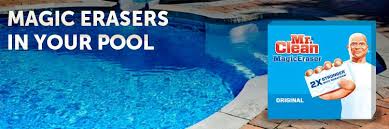 Apply the baking soda paste on the stains on your vinyl pool liner, then scrub away. Are Magic Erasers In Your Pool A Legitimate Way To Clean Your Pool