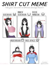 1futa absurd res autopaizuri autopaizuri under clothes big  breasts big penis black hair black sclera breast play breasts claws clothed  clothing demon fully clothed futa only futanari genitals hair