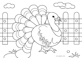 Print and color airplanes, animals, birds and beach pictures. Free Printable Turkey Coloring Pages For Kids