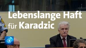Former bosnian serb leader alleged to have used telephone to contribute to public talk in montenegro. Lebenslange Haft Fur Serbenfuhrer Karadzic Vor Un Kriegsverbrechertribunal Youtube