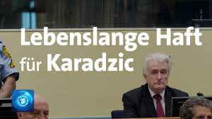 Former bosnian serb leader alleged to have used telephone to contribute to public talk in montenegro. Lebenslange Haft Fur Serbenfuhrer Karadzic Vor Un Kriegsverbrechertribunal Youtube