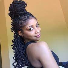 Cute Style For Long Locs Hair Styles Locs Hairstyles Natural Hair Styles