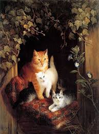 Koshki Chast 5 Cat Art Illustration Cat Painting Animal Paintings