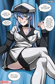 ✅️ Порно комикс Акаме Akame Ga Kill Esdeath секс комикс трахнуть в задницу  | Порно комиксы на русском языке только для взрослых | sexkomix2.com