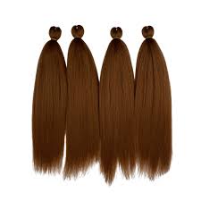 Depending on the braid pattern and the hair extensions you have chosen for crocheting, straight crochet hair will last from four to eight weeks. 4x Yaki Straight Braiding Hair Synthetic Hair Extension 24 Inches Braids Queen