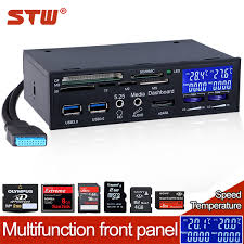 Siang2 sangge nich resiko jauh dari isyri. Stw Hot Selling Pc Internal Memory Usb 3 0 All In 1 5 25 Muiti Function Media Dashboard Front Panel Card Reader Usb Reader Software Usb Cable Nikon Coolpixreader Mini Aliexpress
