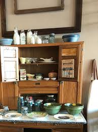 beautiful oak sellers cabinet picture