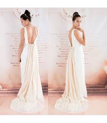Infatti un bell'abito da sposa semplice lo si riconosce dal taglio sartoriale o dal tessuto di qualità. Avorio Seta Cotone Morbido Pizzo Treno Sexy Retro Abito Da Sposa Size 36