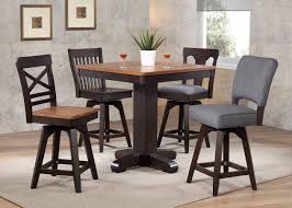 2 bar & pub table sets : Black Oak Pub Table Set Eci Furniture Furniture Cart
