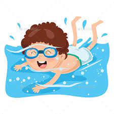 Check spelling or type a new query. Vector Illustration Of Kid Swimming Children Illustration Kids Swimming Swimming Cartoon
