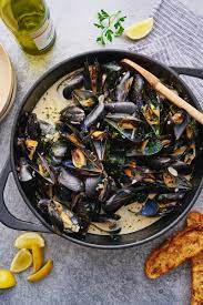 Mussels With White Wine Garlic Sauce - Baker By Nature