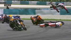 Le mans 2018 moto3 last lap jorge martin & marco bezzecchi crash. Motogp News Tatsuki Suzuki Jokes After Moto3 Crash In Malaysia