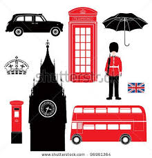 Londres Londra Gran Bretagna Silhouette