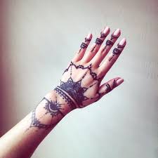 Yes Finally Created My First Design This Isn T From Henna Powder It S An Ink Called Jagua Ink Derived From The Jagua P Henna Hand Tattoo Henna Designs Henna