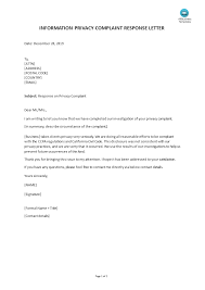 Did You Receive A Data Privacy Complaint From A Customer Or Visitor Of Your Website And You Want To Respond In A Professional Complaints Letter Form Lettering