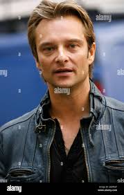 French singer David Hallyday during a show case at Fnac store Saint-Lazare  in Paris, France