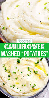 How To Make Healthy Cauliflower Mashed Potatoes As A Low Carb Alternati Cauliflower Mashed Potatoes Healthy Cauliflower Mashed Potatoes Keto Mashed Cauliflower