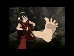 Avatar The Last Airbender - Toph Beifong Foot - YouTube
