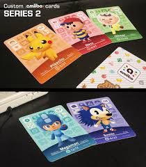 Animal crossing series 3 amiibo trading cards (63) new. Custom Animal Crossing Amiibo Cards Series 2 By Nbros On Deviantart