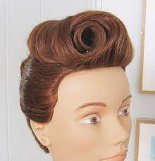 Sarah Smiles Victory Rolls Vintage Hair Tutorial Part 4 Vintage Hairstyles Tutorial Vintage Hairstyles Retro Hairstyles