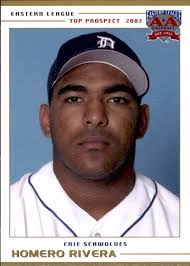 2002 Eastern League Prospects Grandstand #21 Homero Rivera Dominican  Republic DR