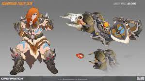 Zarya Barbarian Skin Art - Overwatch Art Gallery