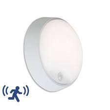 Outerman led solar street lights, 2 pack motion sensor security wall light, 120 led 6000lm outdoor solar lighting with 3 modes for garden, street, deck, fence, patio, path $39.99 in stock. Ldv Acra Led 14w Wall Lamp Ip54 Pir Motion Sensor