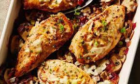 Recette Simple De Poulet Aux Champignons Au Vin Blanc Et Au Citron Le Poulet Du Quebec Chicken Recipes Boneless Favorite Recipes Chicken Recipes