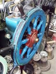 Together with the rest of the steering mechanism, it forms part of the helm. Ship Wheel Steering Station Marine Salvage Antiques Enterprise