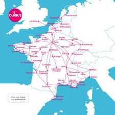 Addresses of stops, bus companies etc. On Voyage Pas Cher Avec Ouibus