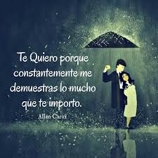 Maybe you would like to learn more about one of these? Te Quiero Porque Constantemente Me Demuestras Lo Mucho Que Te Importo Tequiero Escrito Letras Quotes Writin Palabras Verdaderas No Me Importa Te Quiero
