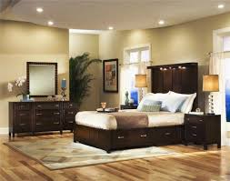 If you really want to achieve a light and airy feeling then keep the furnishings light too. Wall Color For Bedroom With Light Brown Furniture Bed