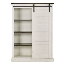 Chatham Bookcase With Barn Door Badcock Home Furniture More *bookcases are one solid color. chatham bookcase with barn door