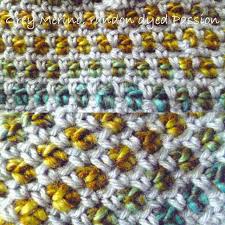 Moss Stitch How To Do Single Crochet Lots Of Texture And Not Much Colour Suz Crochet Groove Linen Stitch Crochet Instructions Crochet