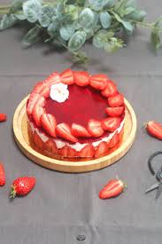 Cheesecake Coco Fraises Sans Cuisson Recette Dessert Cheesecake Gateaux Et Desserts